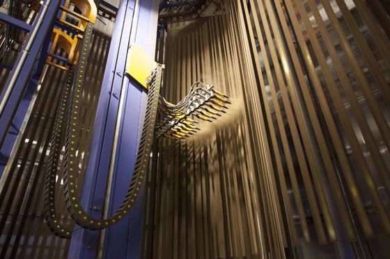 SUS Constructure  Aluminium Profiles Vertical Powder Coating Production Line