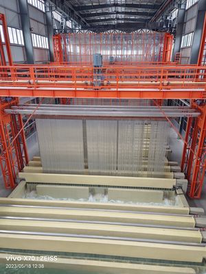 Customized Size and Capacity Vertical Anodizing Production Line for Aluminum Profiles