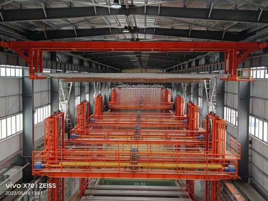 Upper Computer System  Vertical Anodizing Production Line for Aluminum Profiles