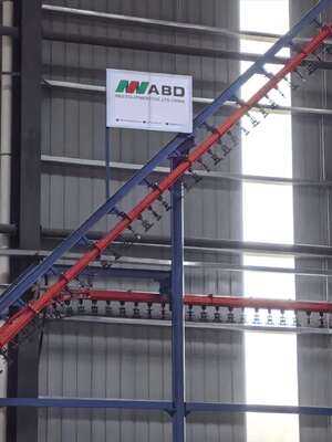 Vertical Powder Coating Line Designed Cyclone Powder Recycle for Aluminum Profiles