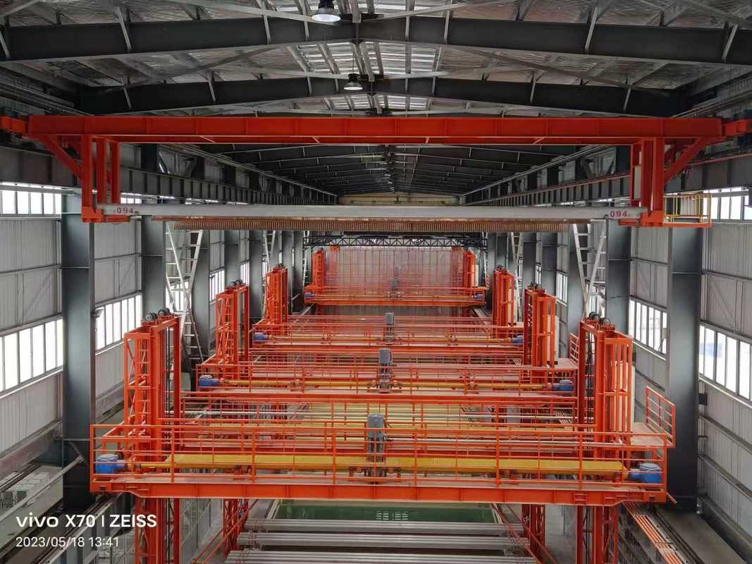 Upper Computer System  Vertical Anodizing Production Line for Aluminum Profiles
