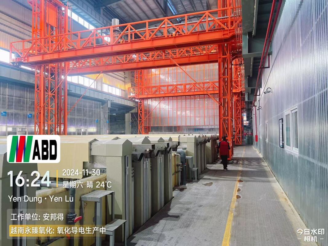 Andizing Conductivity System  Vertical Anodizing Production Line for Aluminum Profiles